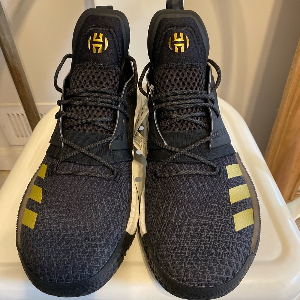Adidas harden 3 black and gold boost